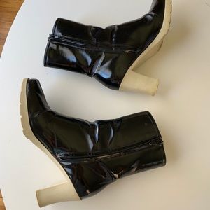 Banana Republic Rain Boots with 3” heels size 7